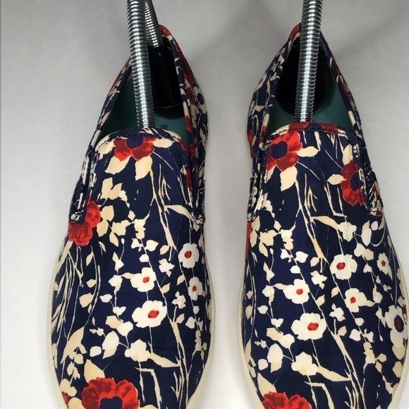 SEAVEES Baja Slip Ons Trina Turk Poplin Twill Sneakers. - Picture 3 of 10